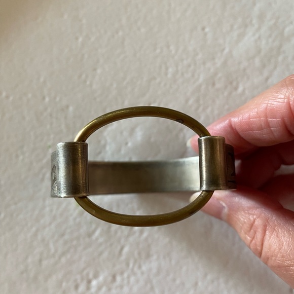 Bronze Embossed Latch Bracelet - Picture 6 of 10